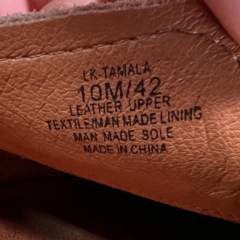 Lucky Brand Tamala Clogs Women's Size 10 Tan Suded Slip On Comfort Shoes Sneaker - Picture 11 of 11